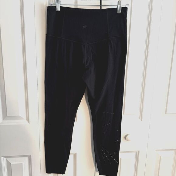 Athleta Pants - Athleta Elation 7/8 Tight Ultra High Rise Lasercut Women's M Leggings Yoga